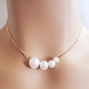 Paris Pearl Necklace